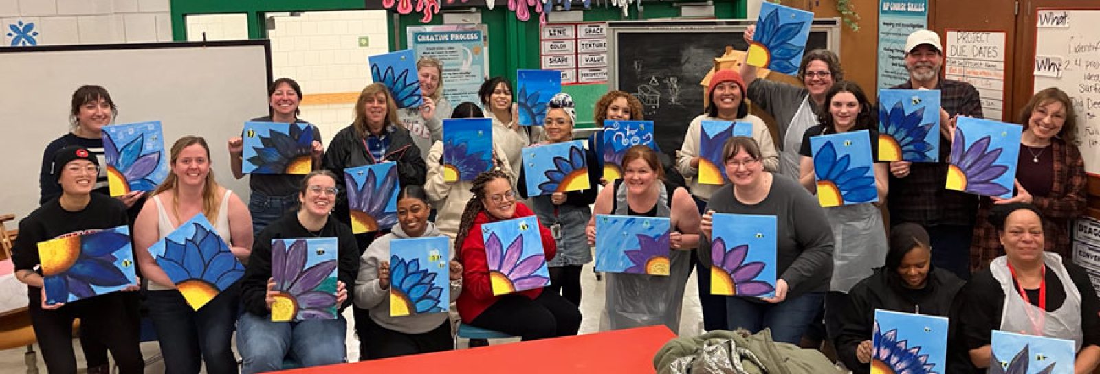 Salem High School Paint Night