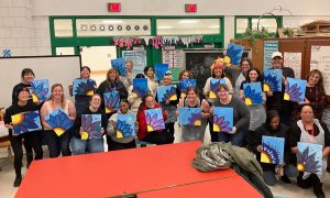 Salem High School Paint Night