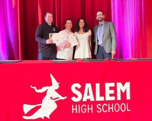 Salem High School honored 26 outstanding seniors Wednesday night at the Career Technical Education Senior Awards Banquet.