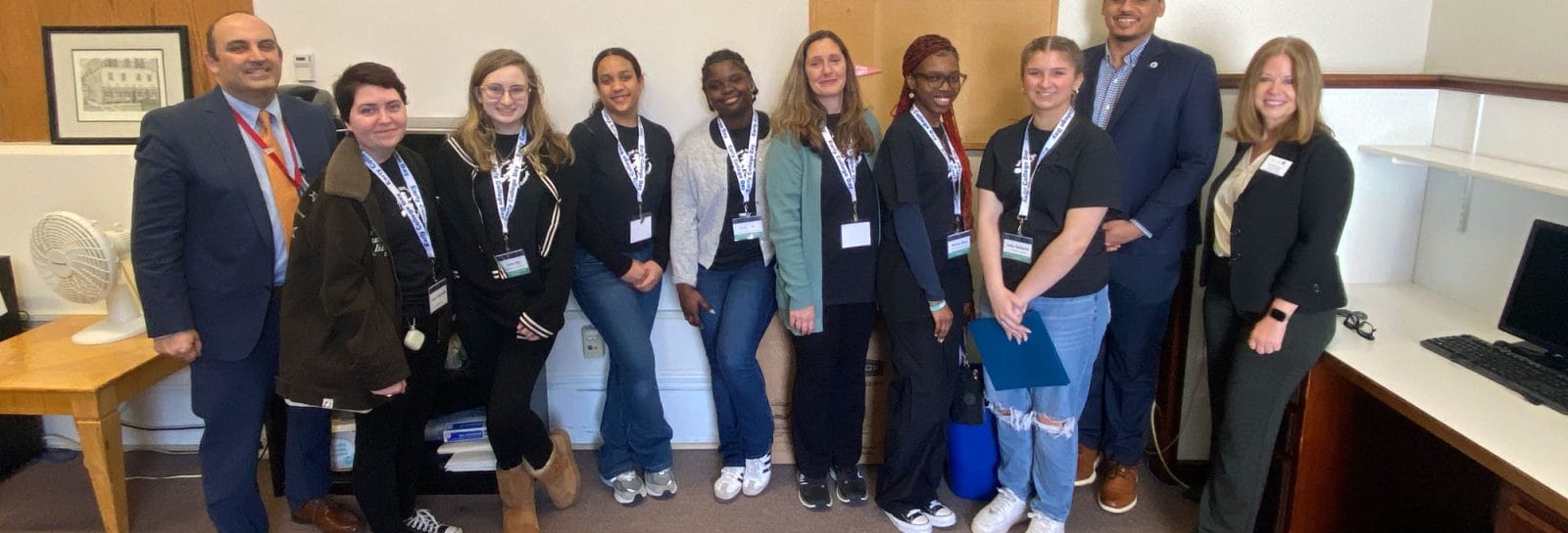 Salem High School's Early College scholars