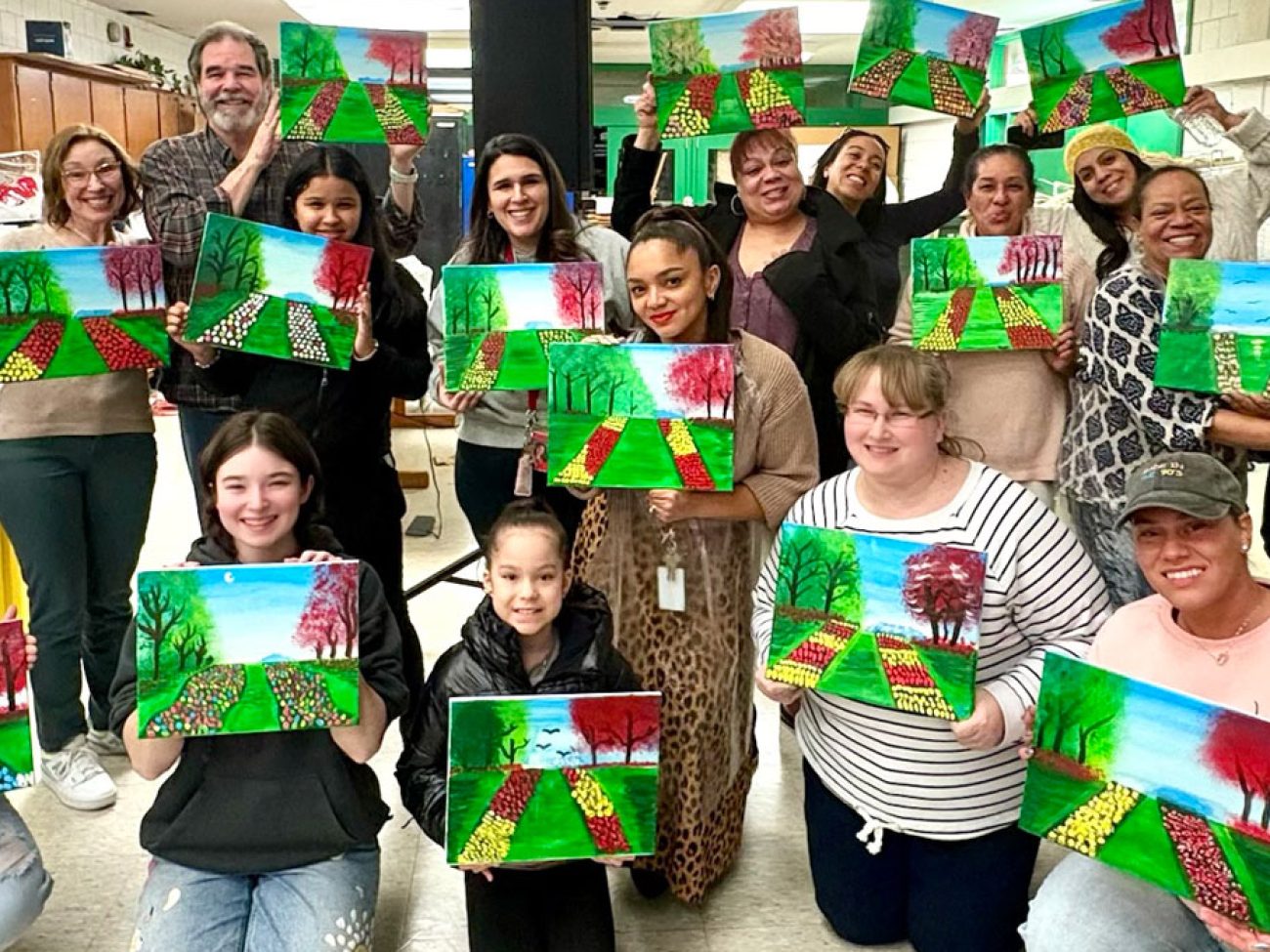 Salem High School Class of 2028 Paint Night