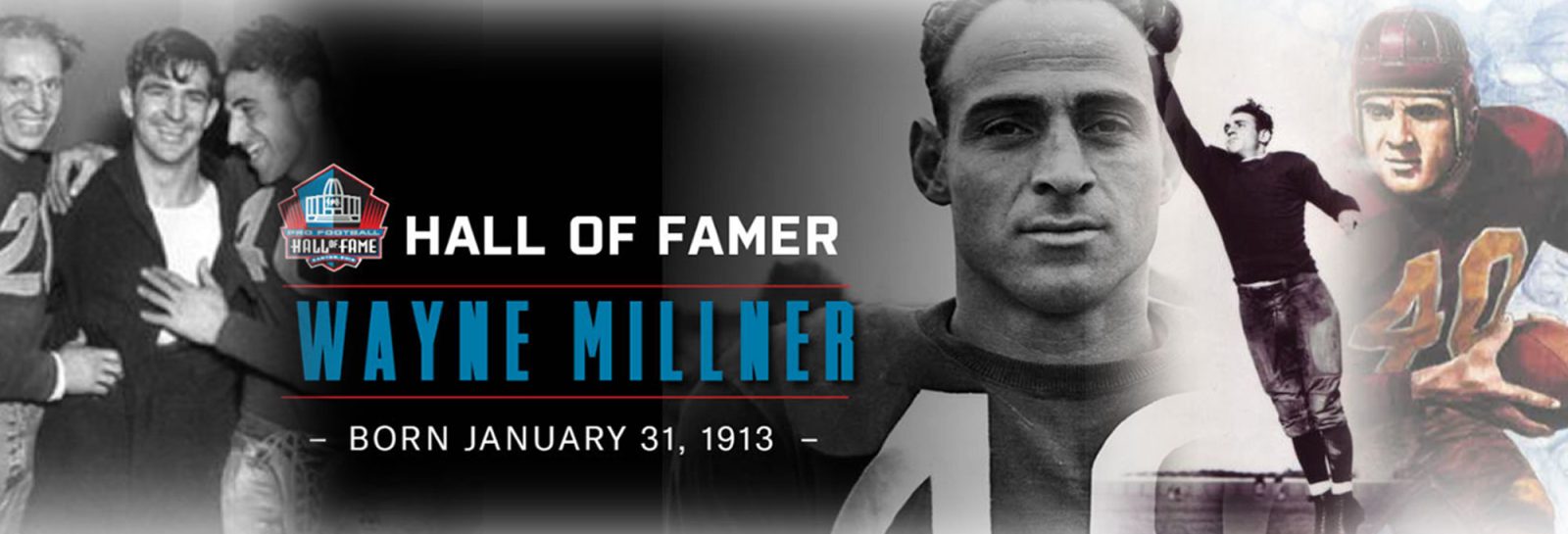 Salem High School football standout Wayne Millner
