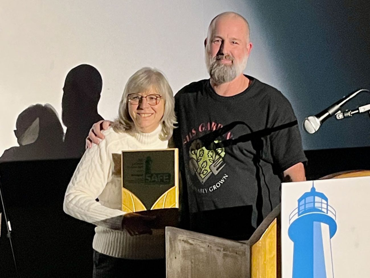 Matt Buchanan SAFE Local Climate Champion Award