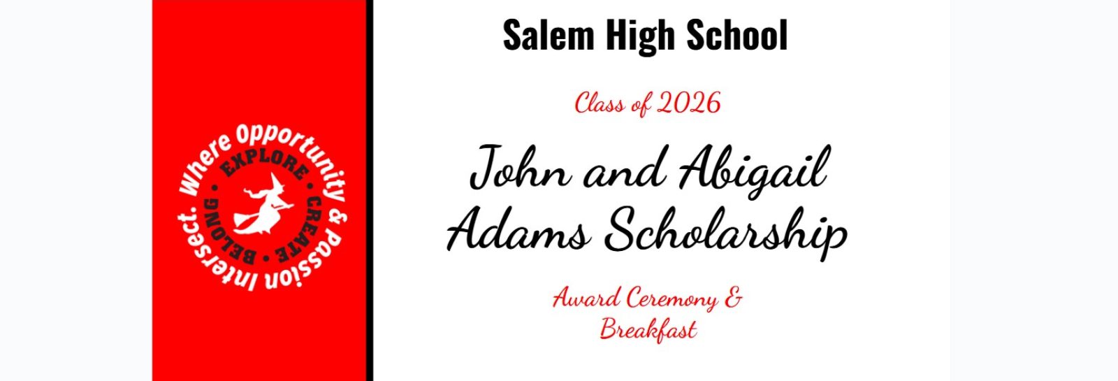 2026 John and Abigail Adams Scholarship