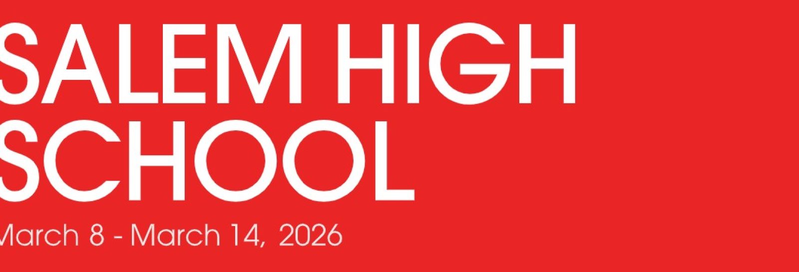 Salem High School weekly newsletter
