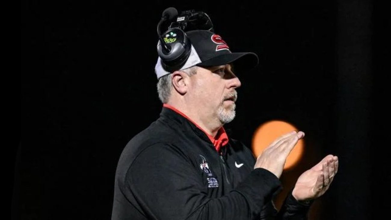 Salem High School Football Coach Matt Bouchard