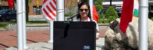 Liana Galvan AAPI Heritage Month Flag Raising