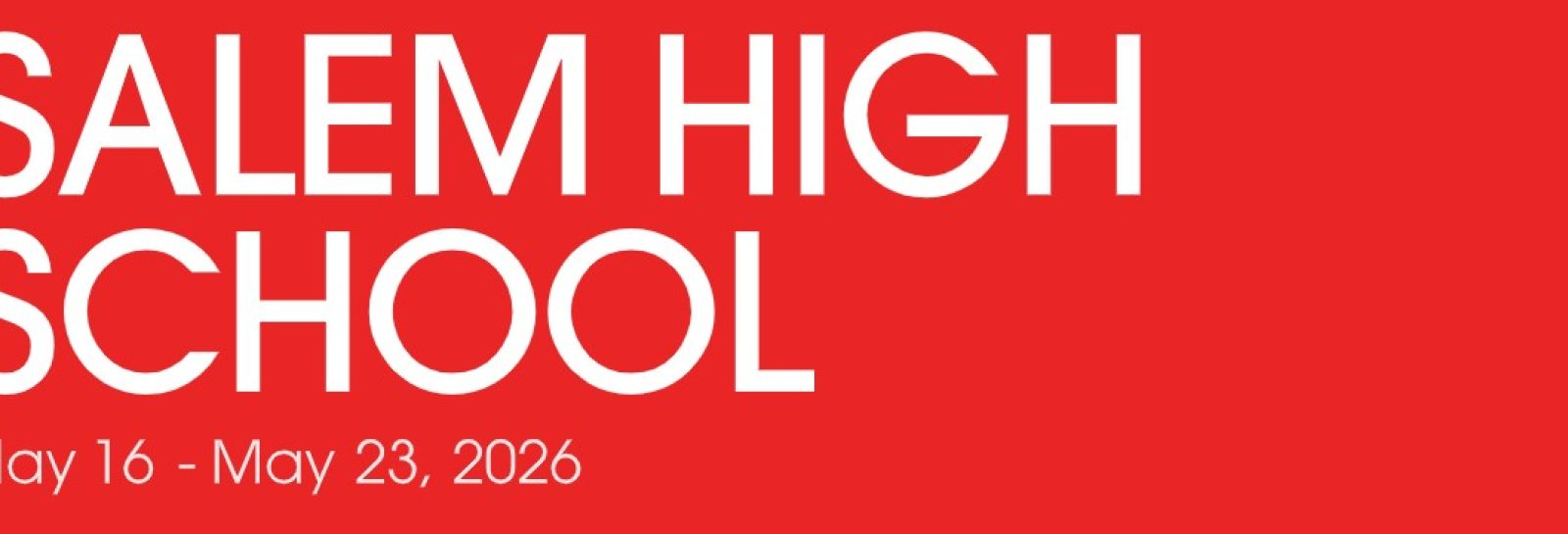 Salem High School weekly newsletter