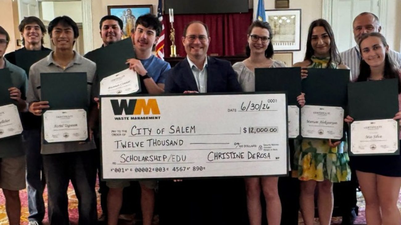 2026 City of Salem Waste Management Scholarships